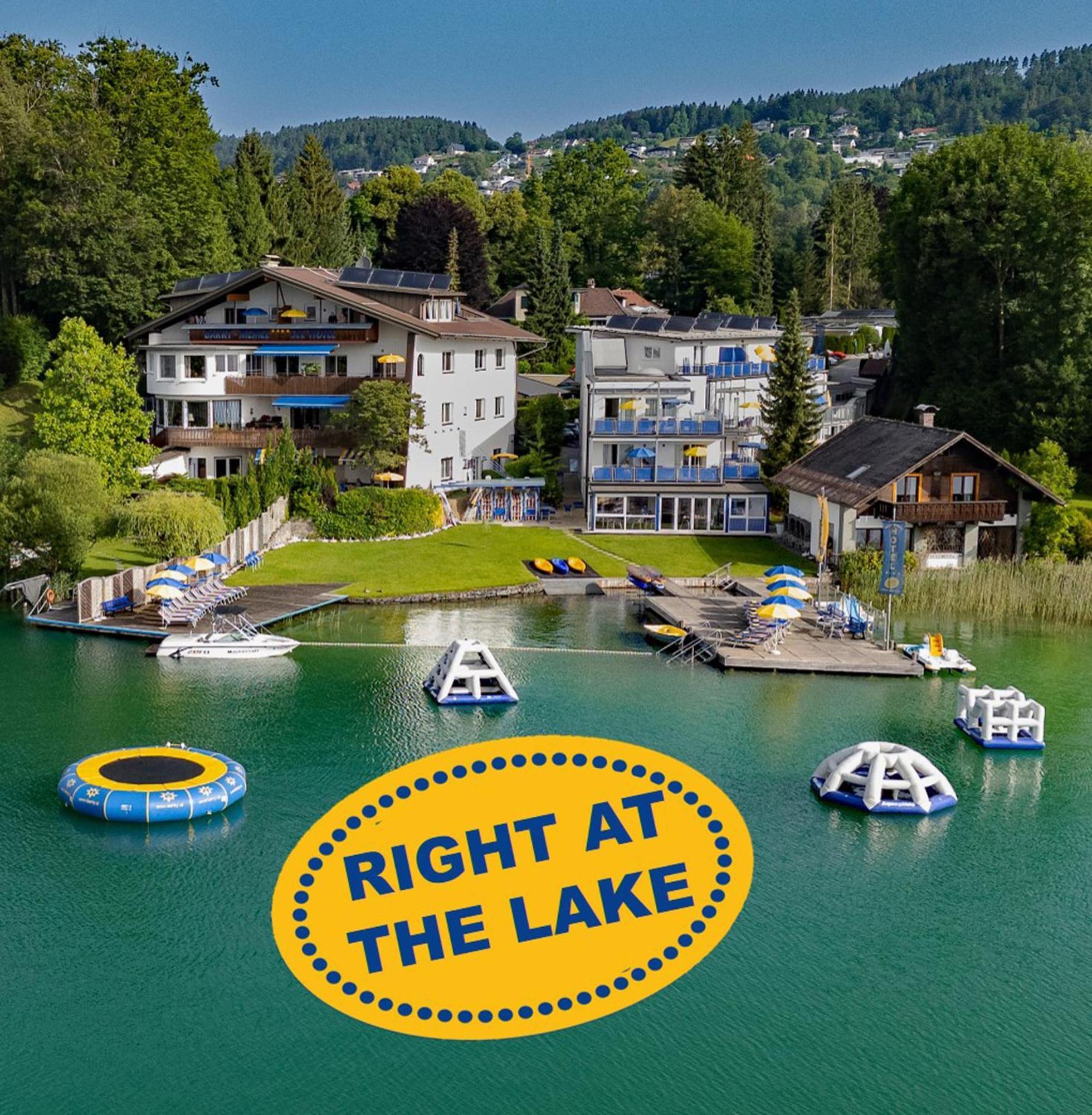 Barry Memle Directly At The Lake Velden am Worthersee Bagian luar foto