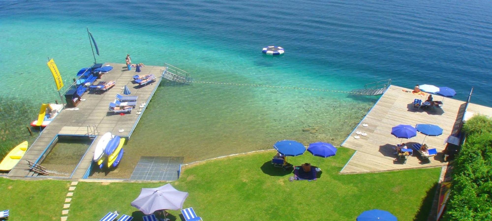 Barry Memle Directly At The Lake Velden am Worthersee Bagian luar foto