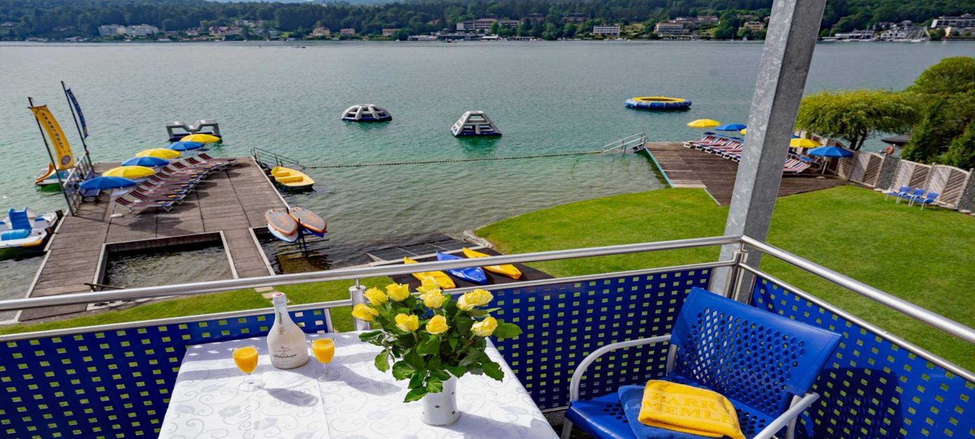Barry Memle Directly At The Lake Velden am Worthersee Bagian luar foto